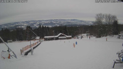 Spodní část sjezdovky