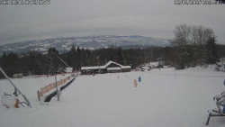 Spodní část sjezdovky