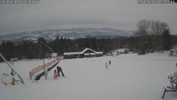 Spodní část sjezdovky