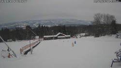 Spodní část sjezdovky