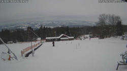 Spodní část sjezdovky