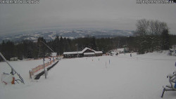 Spodní část sjezdovky