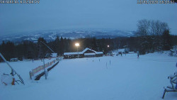 Spodní část sjezdovky