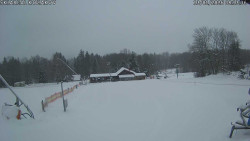 Spodní část sjezdovky