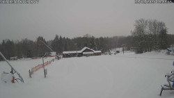 Spodní část sjezdovky