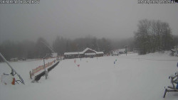 Spodní část sjezdovky