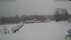 Spodní část sjezdovky