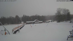 Spodní část sjezdovky