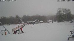 Spodní část sjezdovky