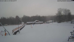 Spodní část sjezdovky