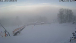 Spodní část sjezdovky