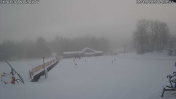 Spodní část sjezdovky