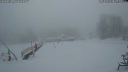 Spodní část sjezdovky