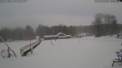 Spodní část sjezdovky