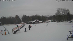 Spodní část sjezdovky