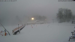 Spodní část sjezdovky