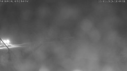 Spodní část sjezdovky