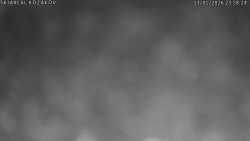 Spodní část sjezdovky