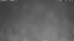 Spodní část sjezdovky