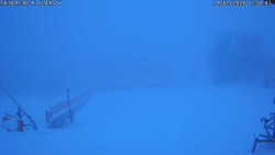 Spodní část sjezdovky