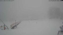 Spodní část sjezdovky