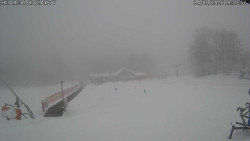 Spodní část sjezdovky