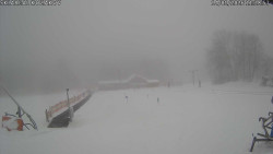 Spodní část sjezdovky