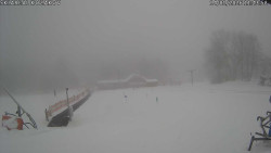 Spodní část sjezdovky