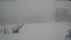 Spodní část sjezdovky