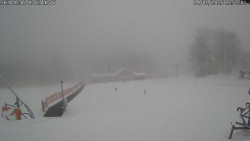 Spodní část sjezdovky