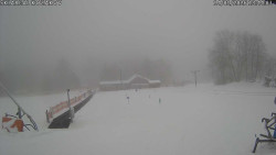 Spodní část sjezdovky