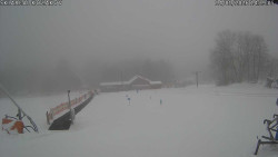 Spodní část sjezdovky