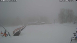 Spodní část sjezdovky