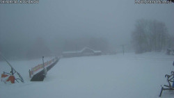 Spodní část sjezdovky