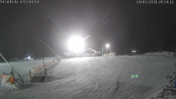 Spodní část sjezdovky