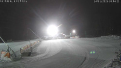 Spodní část sjezdovky