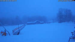 Spodní část sjezdovky