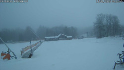 Spodní část sjezdovky