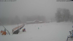 Spodní část sjezdovky