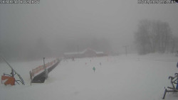 Spodní část sjezdovky