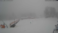 Spodní část sjezdovky