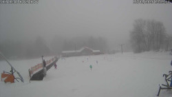 Spodní část sjezdovky