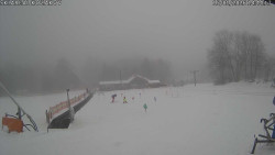 Spodní část sjezdovky