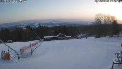 Spodní část sjezdovky