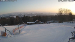 Spodní část sjezdovky