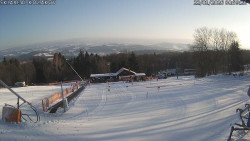 Spodní část sjezdovky