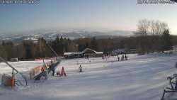 Spodní část sjezdovky