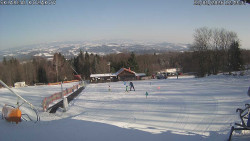 Spodní část sjezdovky