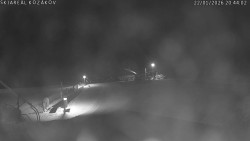 Spodní část sjezdovky