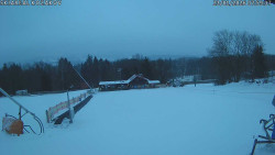 Spodní část sjezdovky